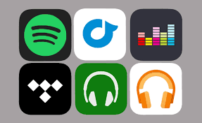 iconos de streaming de música